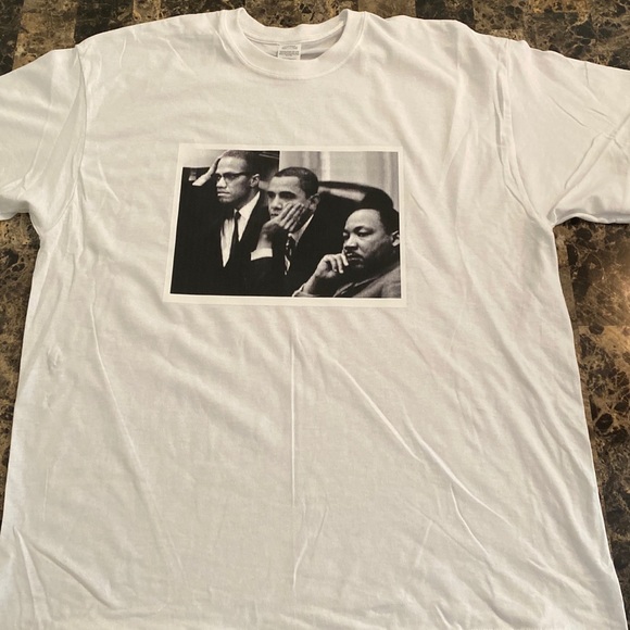 The deep thinkers tee “ Malcom, Barack, Martin LK” - Picture 4 of 4
